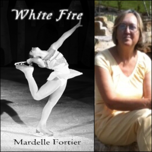 White Fire for Olympic Skaters by Mardelle Fortier