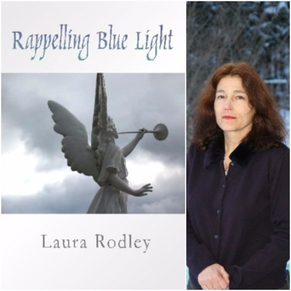 Rappelling Blue Light by Laura Rodley