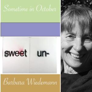 Sometime in October by Barbara Wiedemann