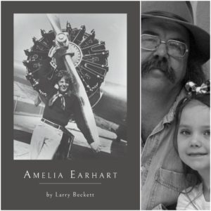 Amelia Earhart by Larry Beckett
