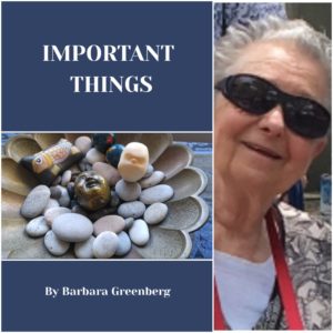 IMPORTANT THINGS by Barbara (Levenson) Greenberg