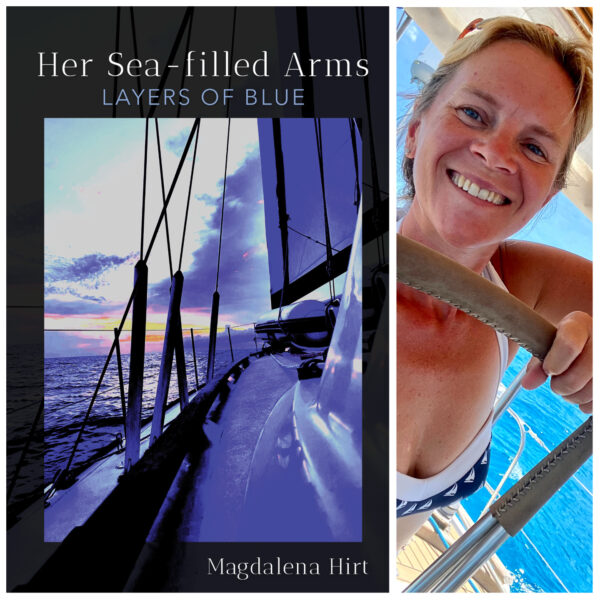Her Sea-filled Arms: Layers of Blue by Magdalena Hirt